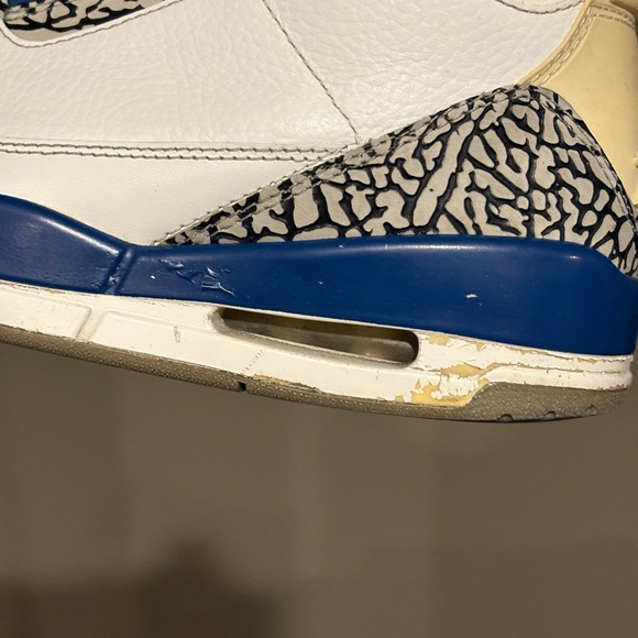 Air Jordan 3 Retro True Blue 2011 Size 9 Hypebeast Kicks Lifestyle 136064-104 - Picture 10 of 13